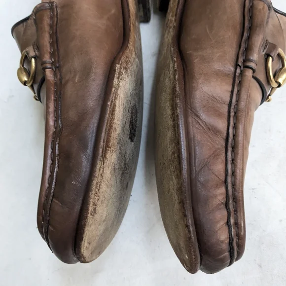 Gucci Horsebit Loafers Brown Men 10.5 Leather - Picture 6 of 16